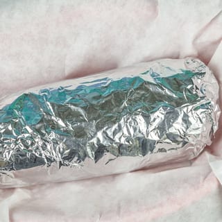 Vegetarian burrito