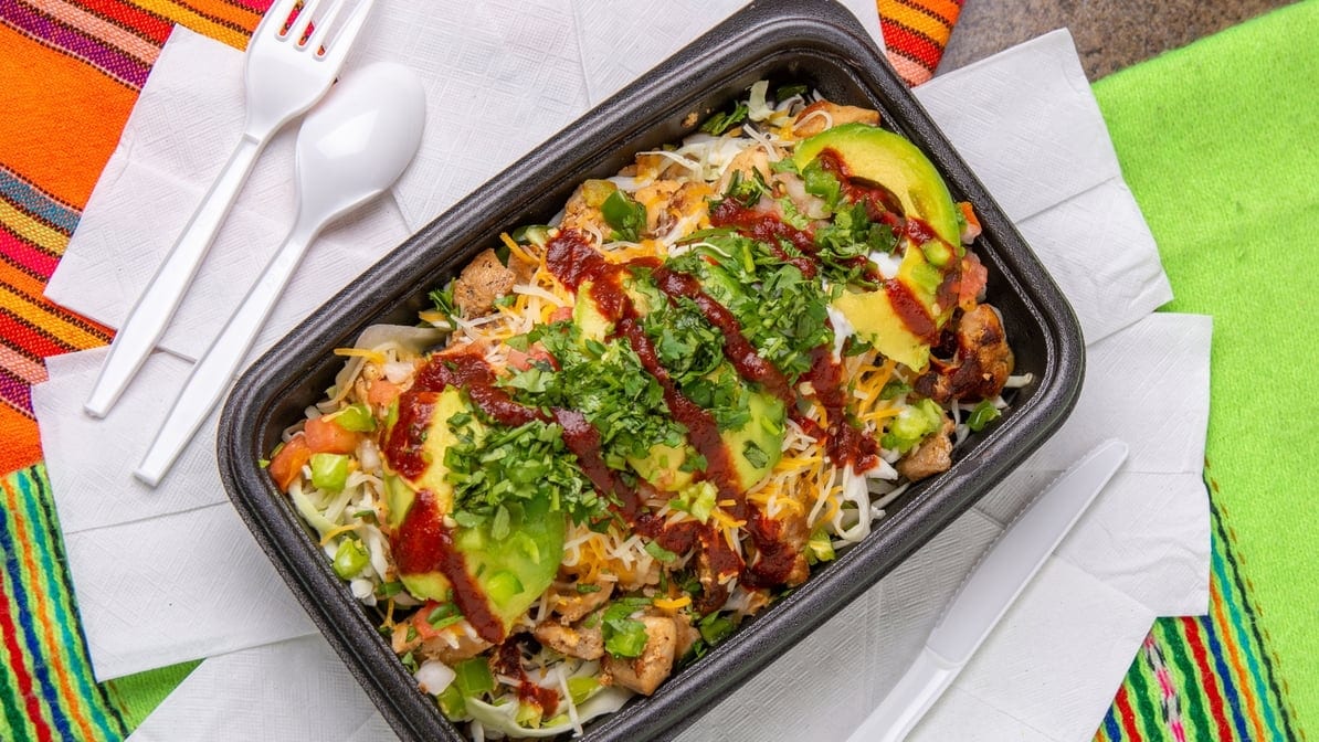 Vegetarian bowl.